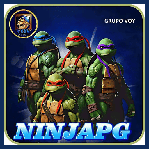 Imagem promocional da NINJAPG mostrando a plataforma e suas vantagens